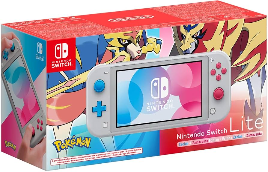 Nintendo Switch Lite - Zacian and Zamazenta Edition console
