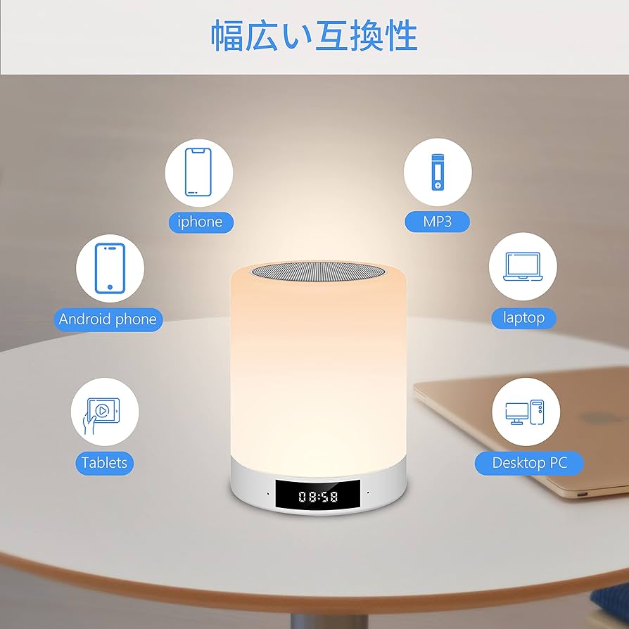 Amazon.co.jp : ナイトライト bluetoothスピーカー ワイヤレス