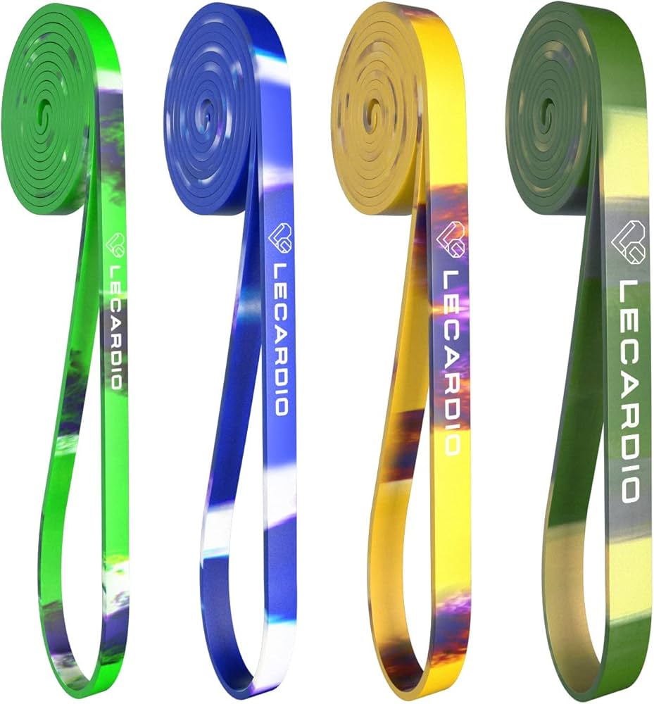 Amazon.co.jp: LECARDIOトレーニングチューブ 迷彩です筋トレチューブ