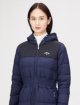 Amazon | [キャロウェイ] レディース フルジップダウンブルゾン