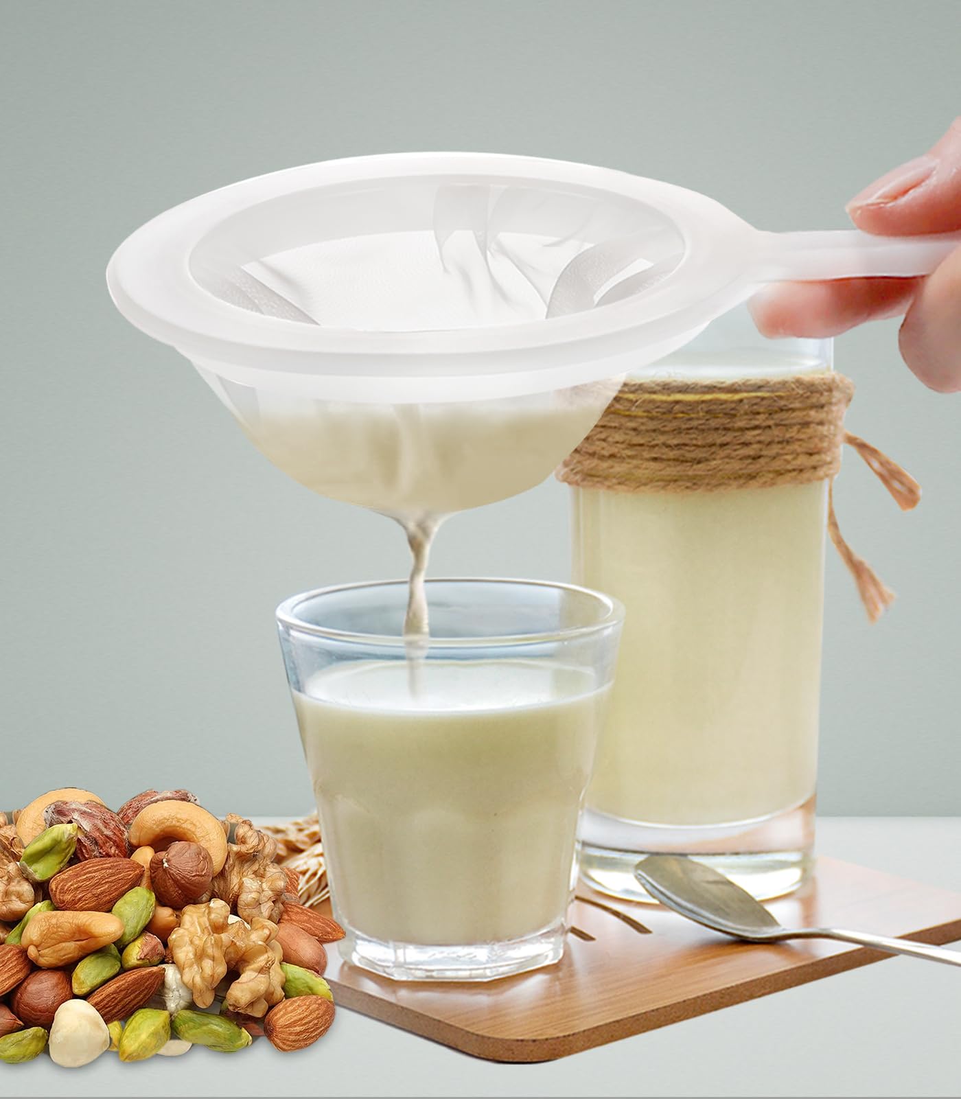 Amazon | Clscea 料理キッチン用 濾し器 ジュース 豆乳 こしき 豆乳