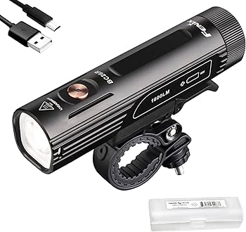 Amazon | Fenix BC26R USB-C 充電式自転車ライト 1600ルーメン 高輝度