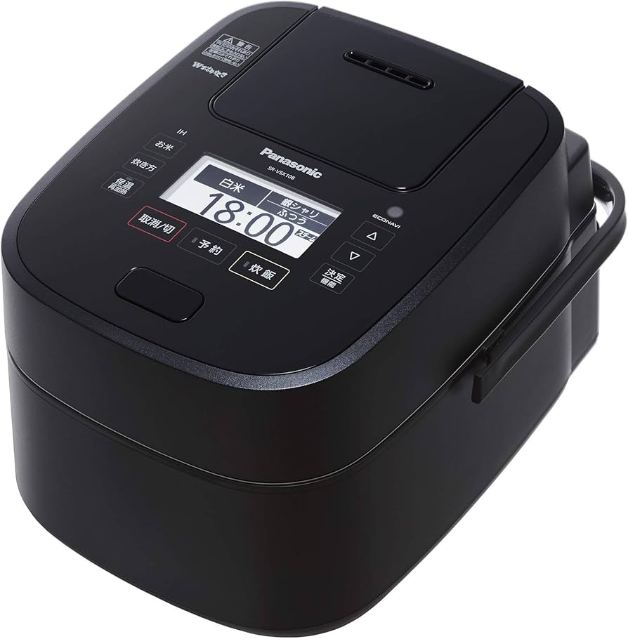 Amazon | パナソニック 炊飯器 5.5合 スチーム&可変圧力IH式 Wおどり