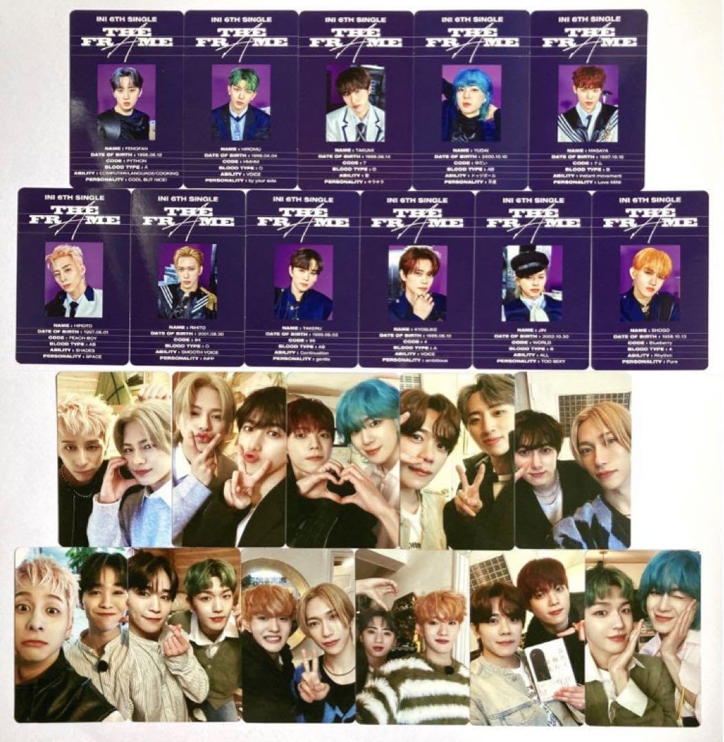 Amazon.co.jp: INI 通常盤 ユニットトレカ IDカード コンプセット