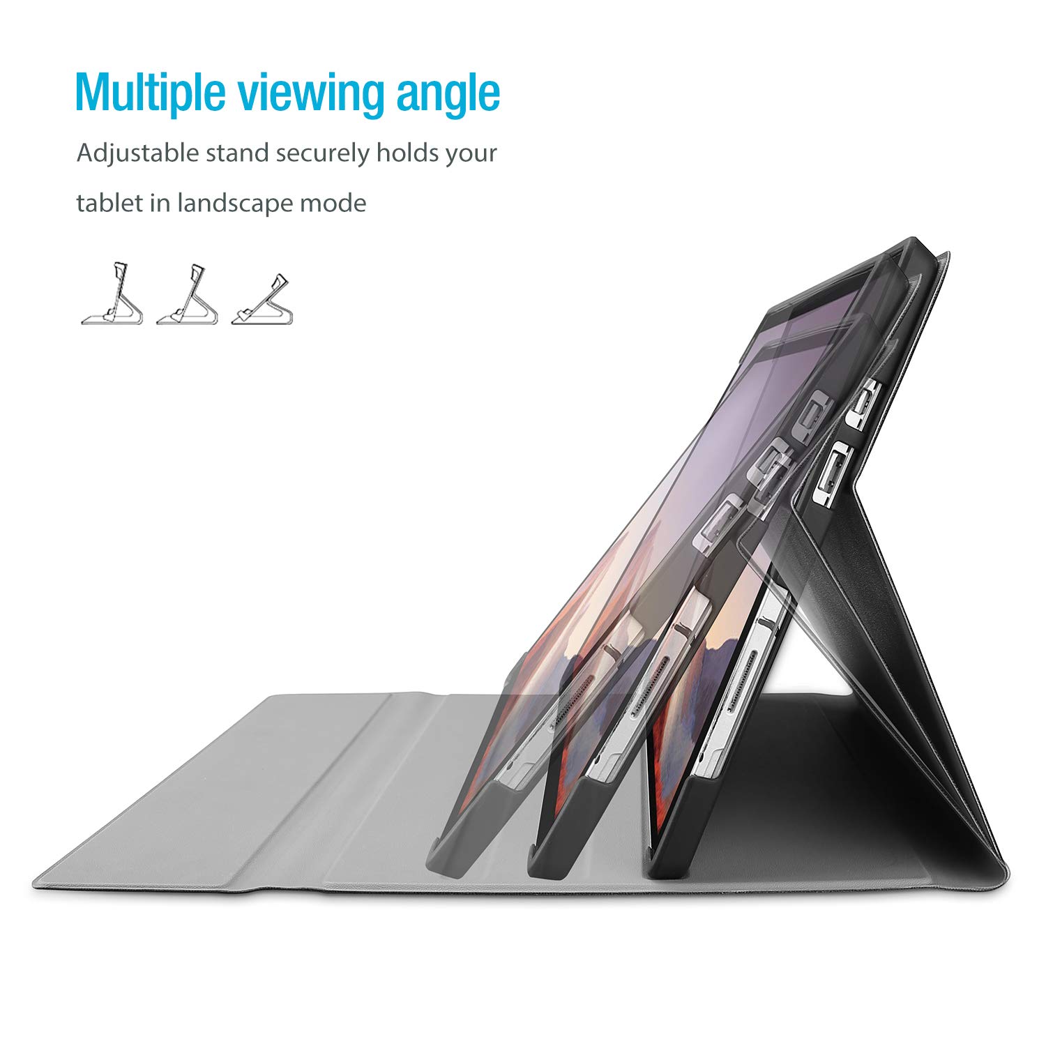 Amazon.co.jp: ProCase Surface Pro キーボードケース 薄型 スマート