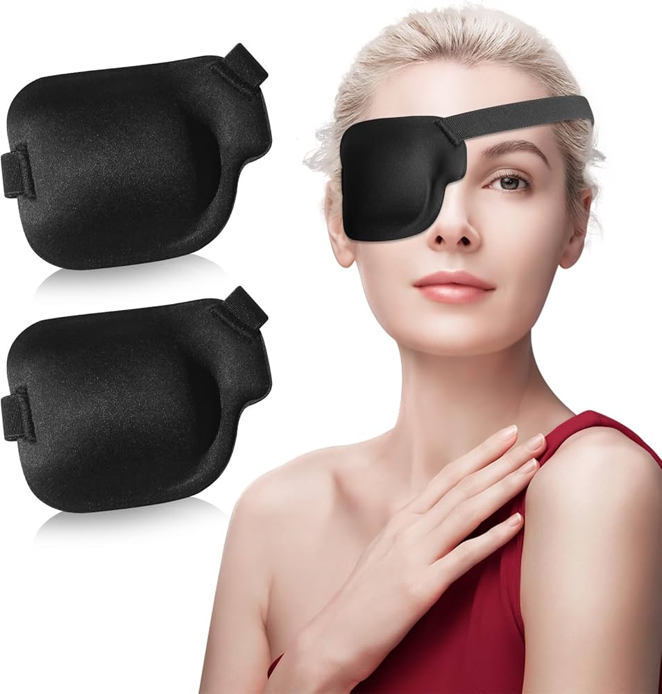 Amazon.com: RIKEYO 2Pcs 3D Right Eye Patches for Adults