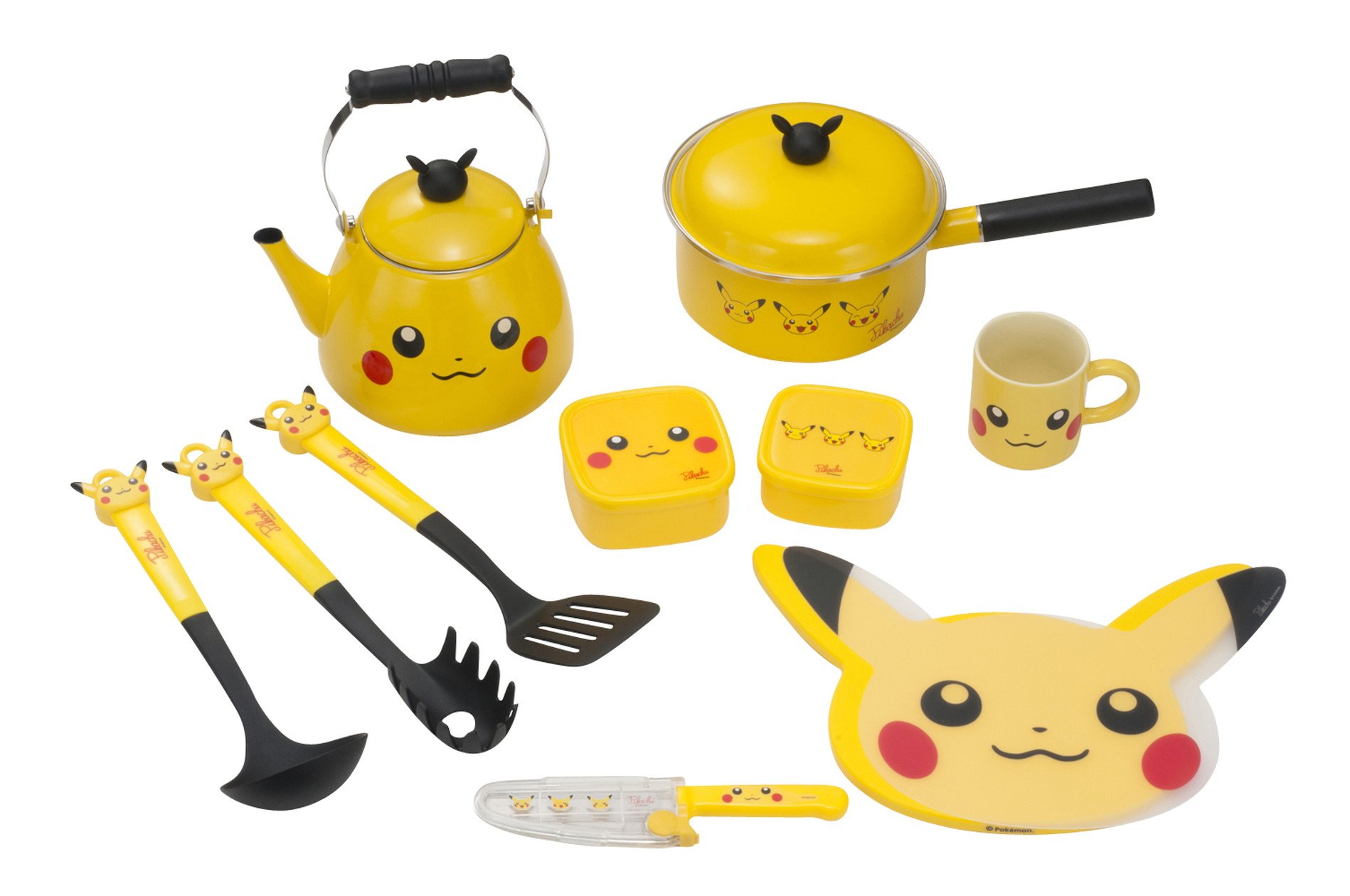 Amazon.co.jp: ポケモンセンターオリジナル ホーローケトル Pikachu