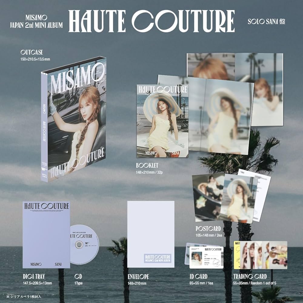 Amazon.co.jp: 【外付特典あり・初回生産分】MISAMO『HAUTE COUTURE