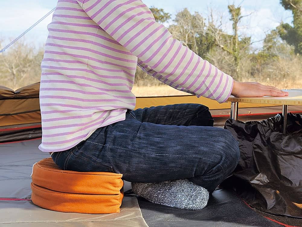 Amazon.co.jp: スノーピーク(snow peak) ラウンジクッション オレンジ