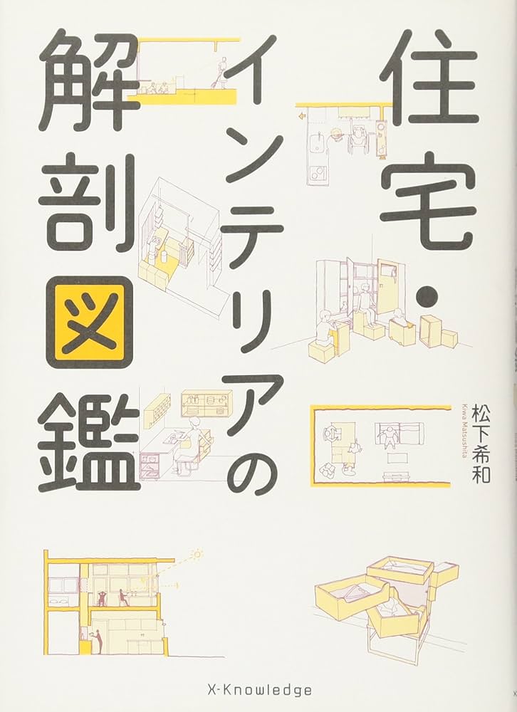 Amazon.co.jp: 住宅・インテリアの解剖図鑑 : 松下 希和: 本