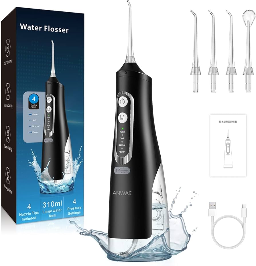 Amazon.co.jp: 口腔洗浄器 ジェットウォッシャー ANWALE 替えノズル4