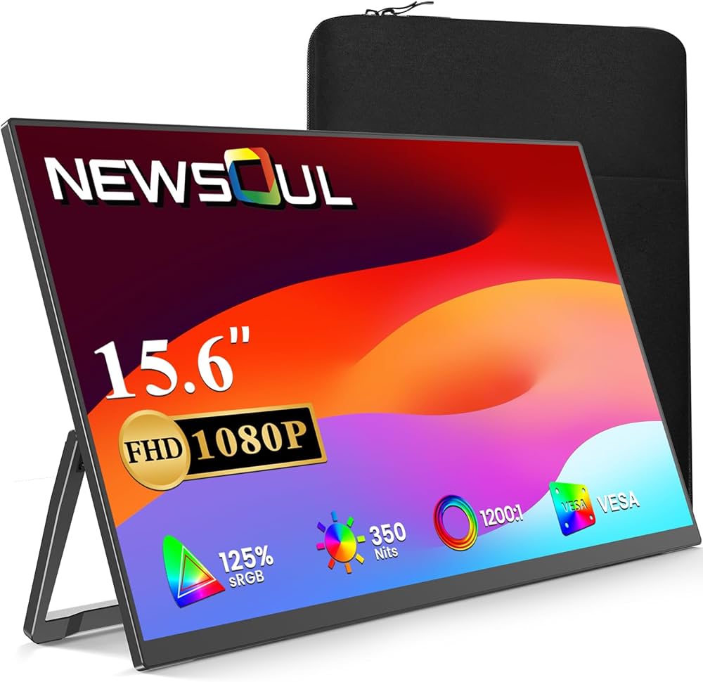 Amazon.co.jp: 15.6インチ モバイルモニター Newsoul モバイル