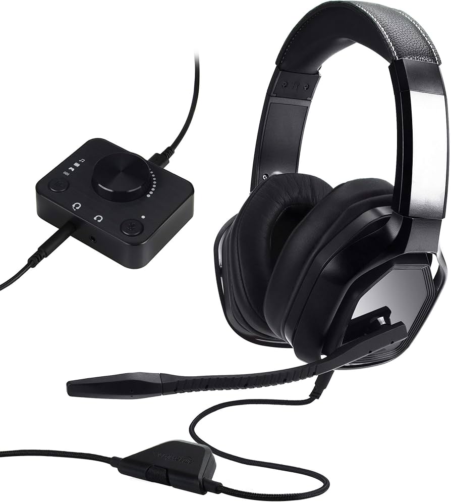 Amazon.co.jp: Amazonベーシック 有線 ゲーミングヘッドセット PC/PS4