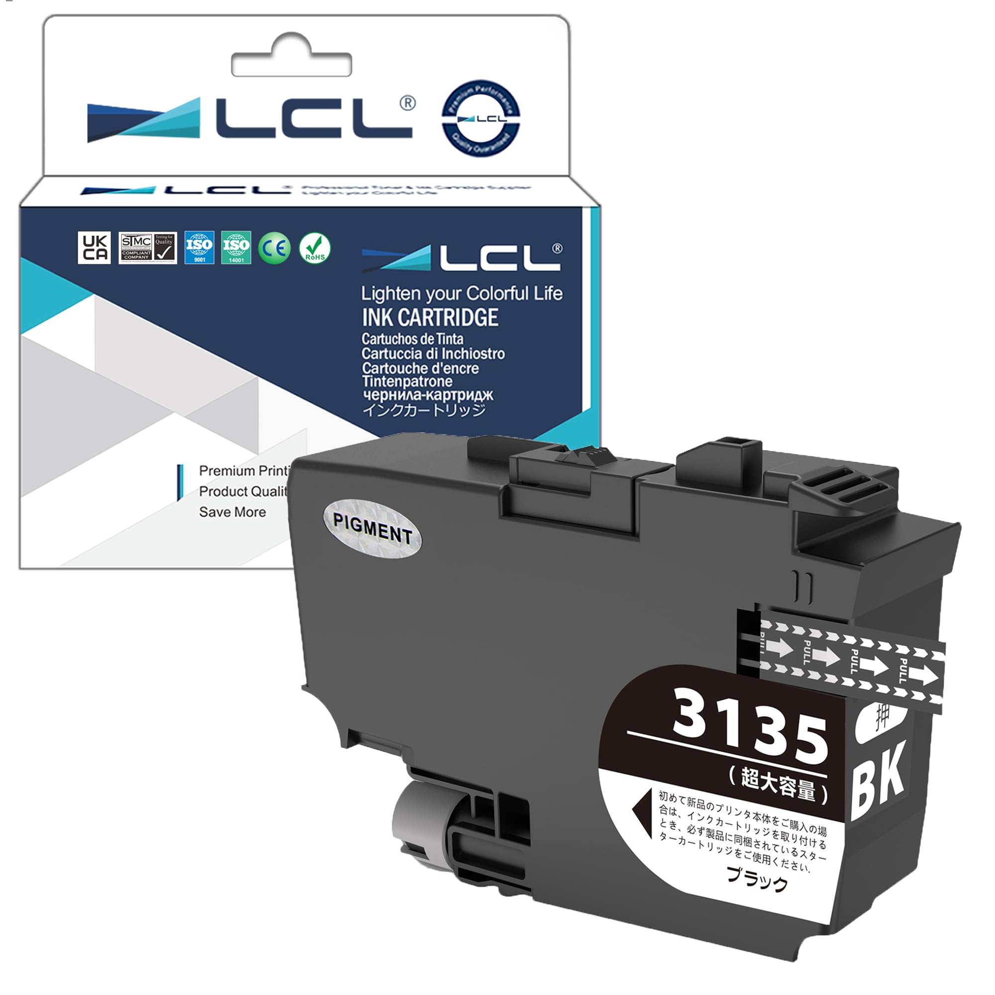 Amazon.co.jp: LCL Brother用 ブラザー用 LC3135 LC3135BK （1パック