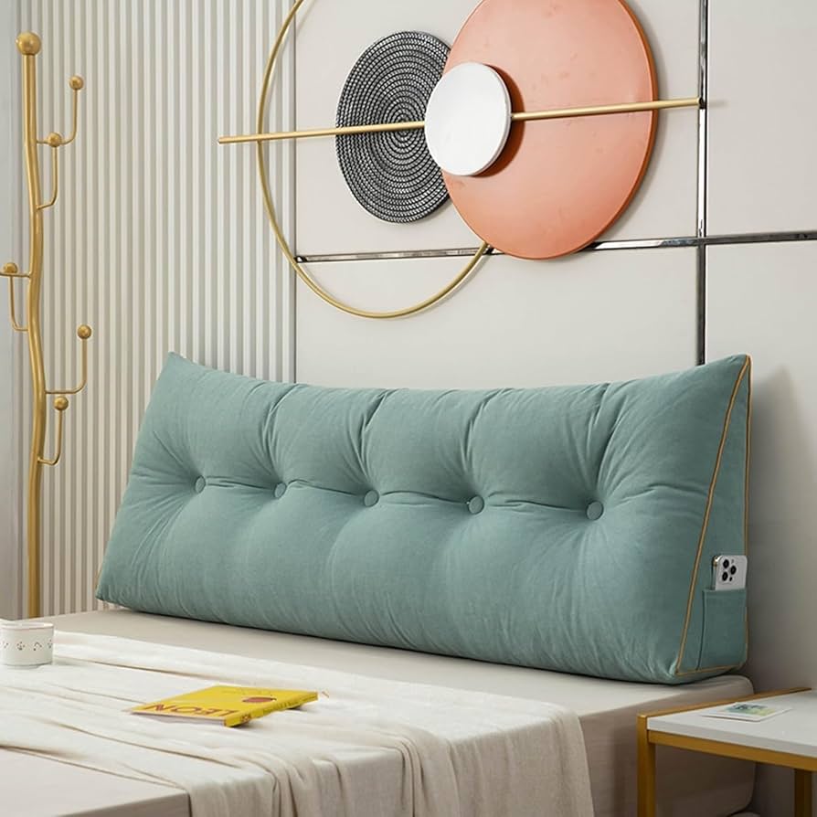 Amazon｜三角ヘッドボードクッション - ウェッジサポートクッション