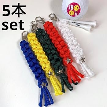 Amazon.co.jp: パラコード156ハンドメイドティーホルダー5本セット星の