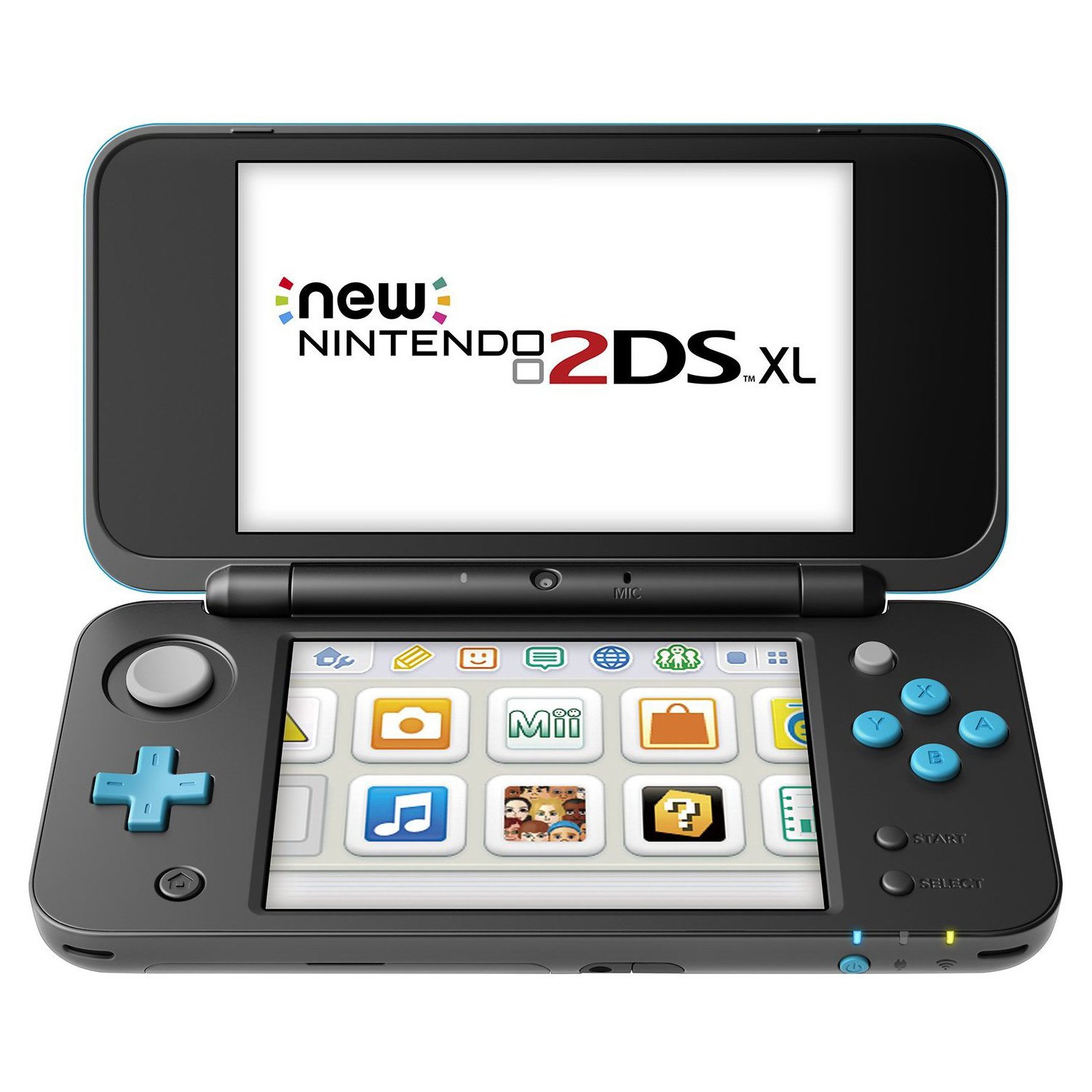 Amazon.com: New Nintendo 2DS XL - Black + Turquoise : Everything Else