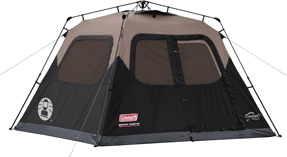 Amazon.com : Coleman 4/6/8/10 Person Instant Camping Tent with 1