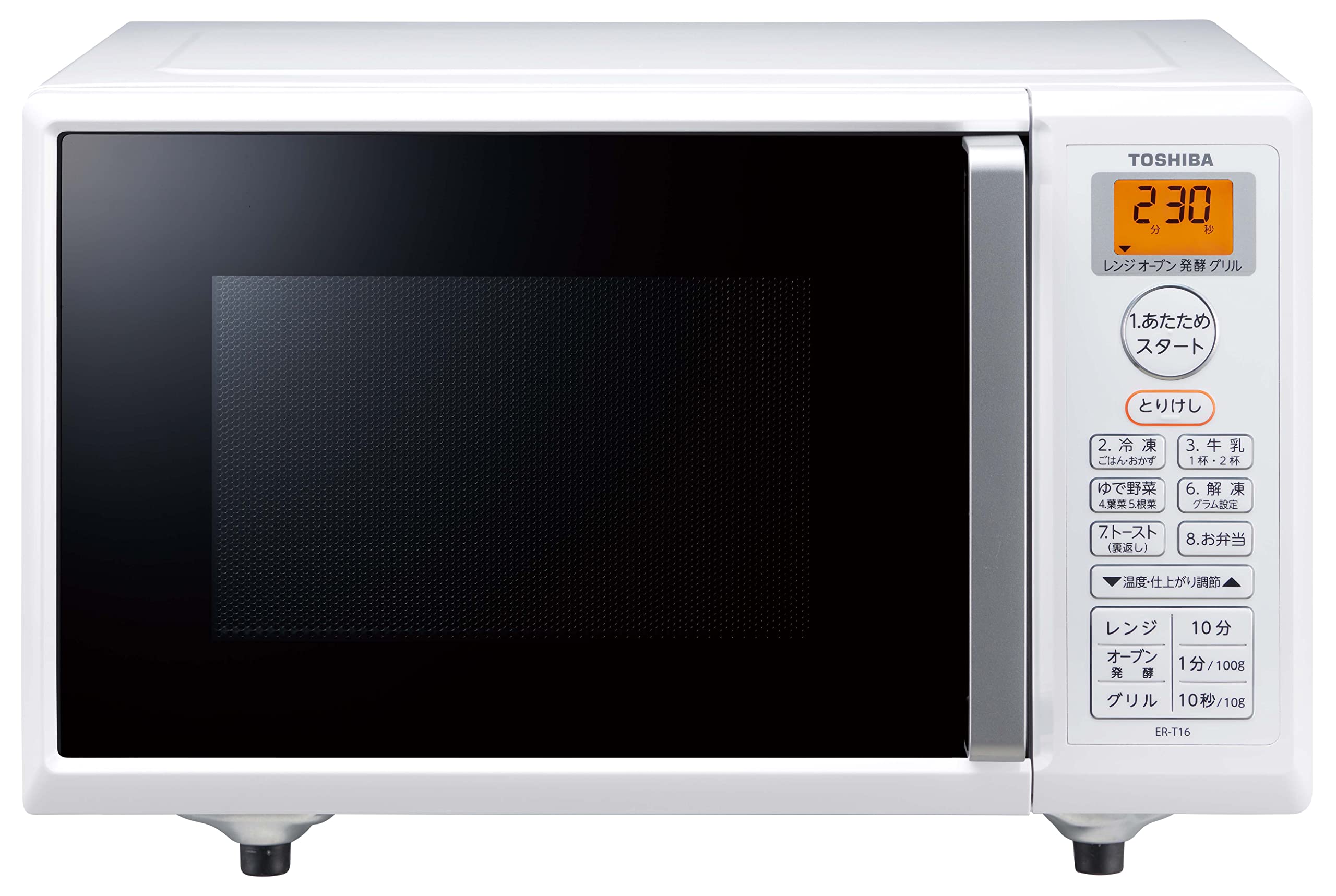 Amazon.co.jp: Toshiba ER-T16(W) Microwave Oven Range Living Alone
