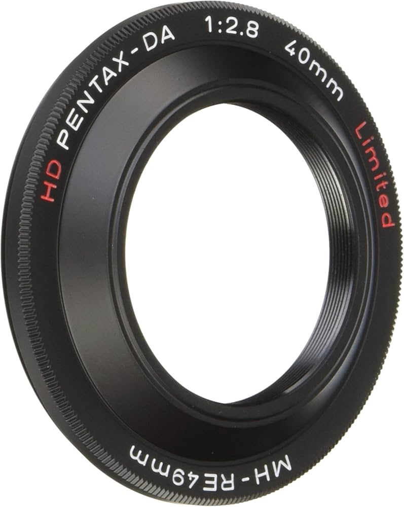 Amazon | ペンタックス PENTAX レンズフード MH-RE49 ブラック (HD