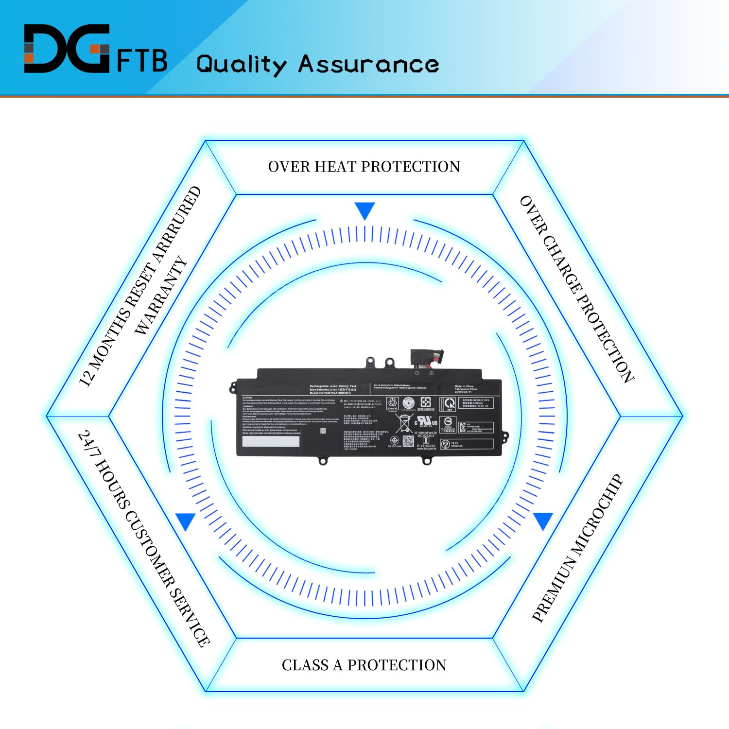 Amazon.com: DGFTB PS0011UA1BRS Laptop Battery for Toshiba Dynabook