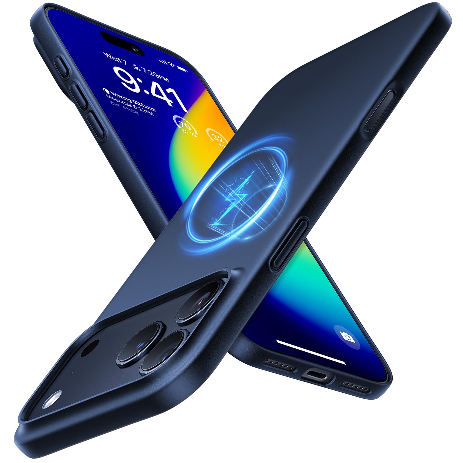 Amazon.com: TORRAS Magnetic Slim Fit for iPhone 17 Pro Case 6.3