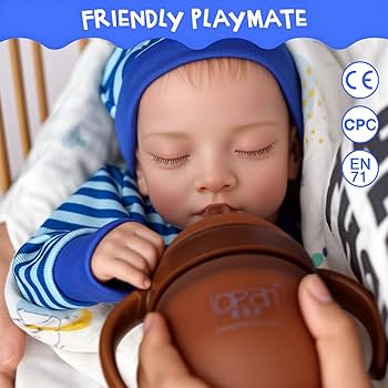 Amazon | JIZHI 本物そっくりのリボーンベビードール 男の子 - 18