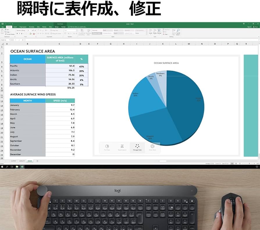 Amazon.co.jp: ロジクール キーボード ワイヤレス 無線 KX1000s