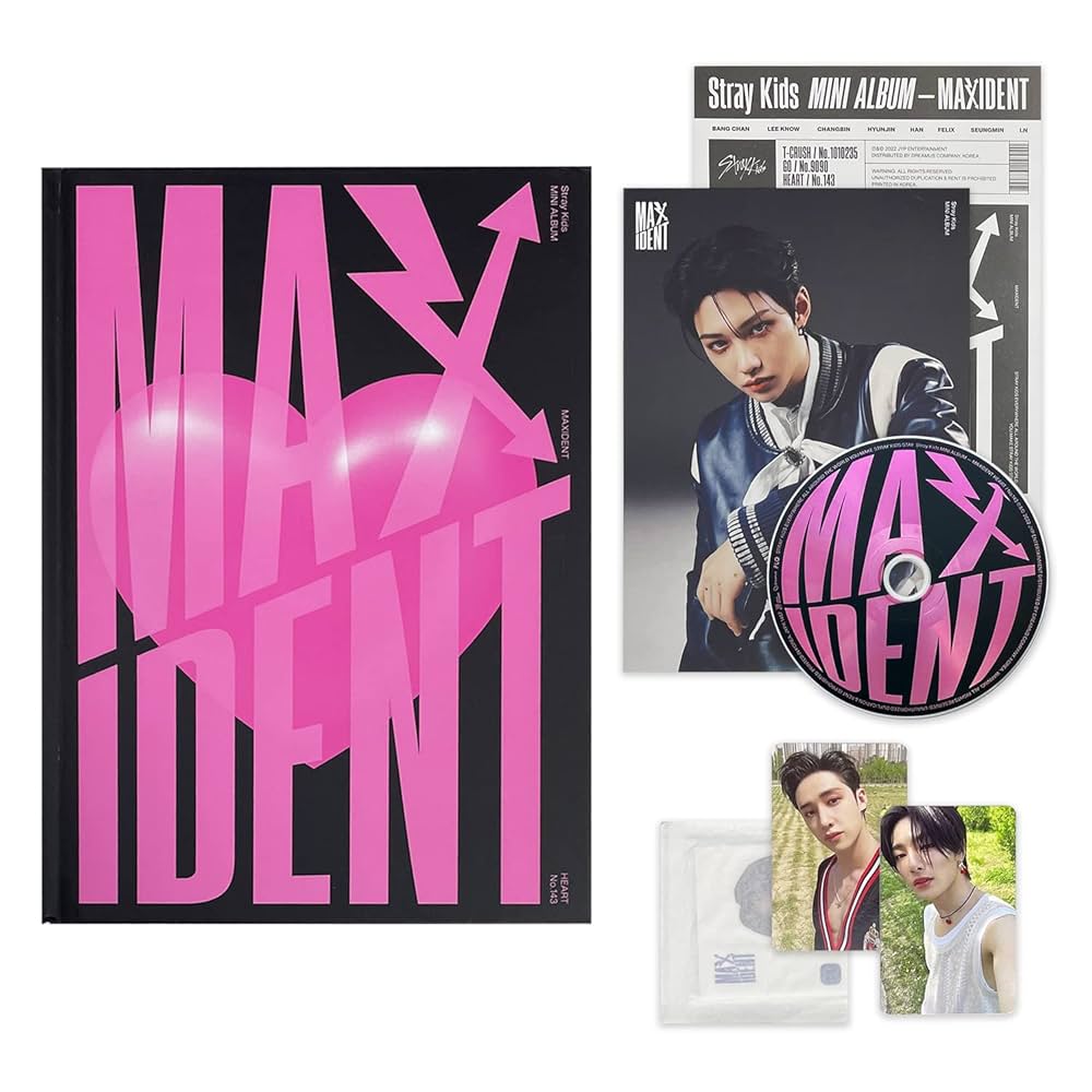 Amazon.co.jp: STRAY KIDS - ミニアルバム[MAXIDENT] (HEART Ver.通常