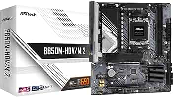 Amazon | ASRock マザーボード B650M-HDV/M.2 AMD Ryzen 7000 シリーズ