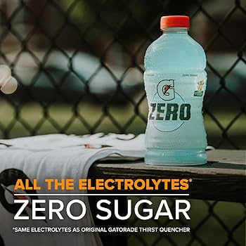 Amazon.com : Gatorade Zero Sugar Thirst Quencher, Glacier Cherry