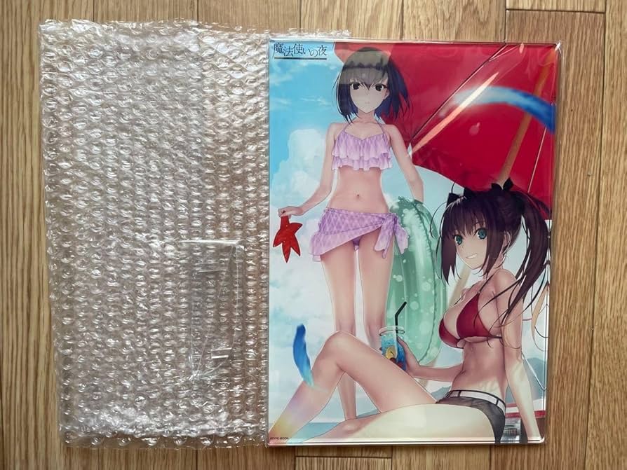 Amazon.co.jp: 蒼崎青子＆久遠寺有珠 水着 アクリルパネル 魔法使いの