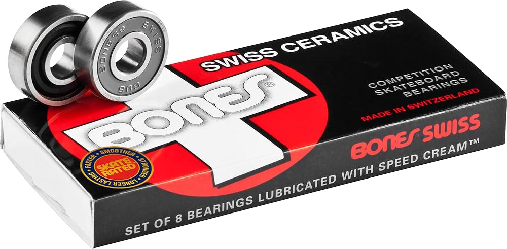Amazon.co.jp: 【BONES BEARINGS】ボーンズベアリング SWISS CERAMIC 8