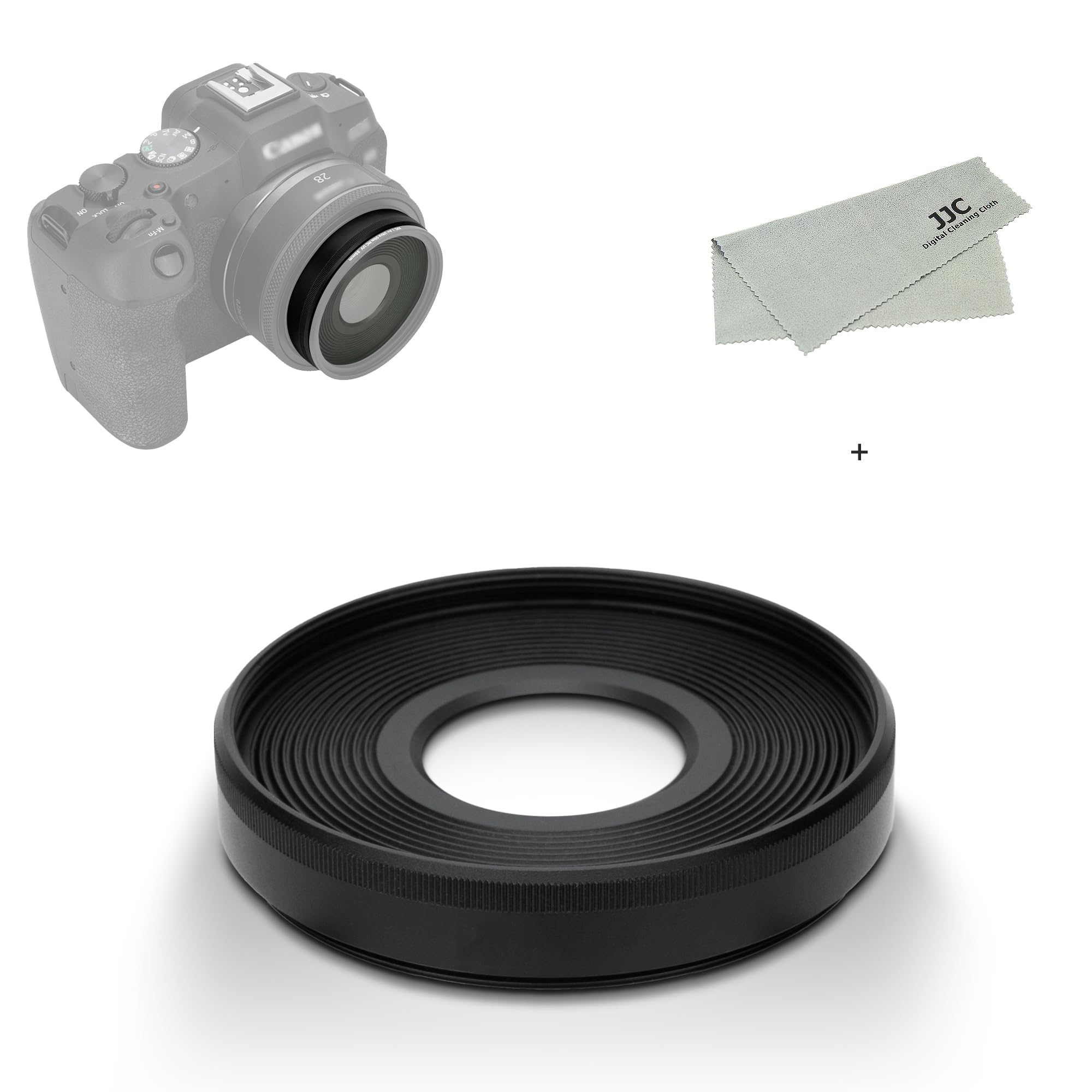 Amazon | JJC EW-55 レンズフード ねじ込む式 フード Canon RF 28mm F2