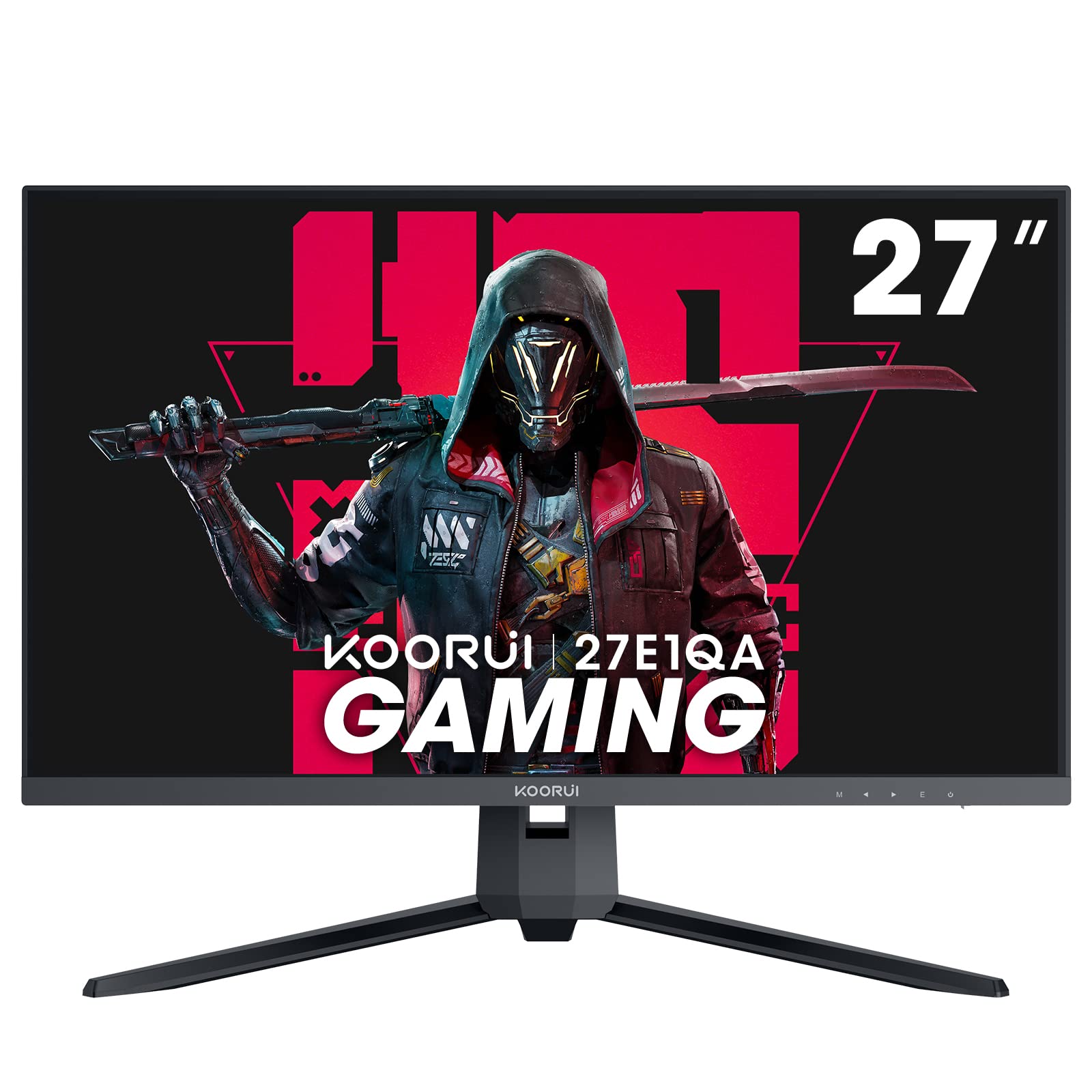 KOORUI 27 Inch QHD Gaming Monitor 144 Hz, 1ms, DCI-P3 90% Color