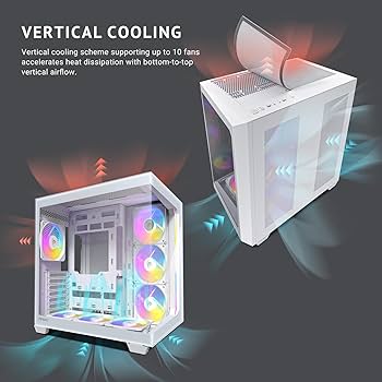 Amazon.com: Antec C5 ARGB White, Mid-Tower ATX PC Case, Seamless