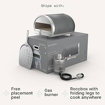 Amazon.co.jp: ROCCBOX by Gozney Portable Outdoor Pizza Oven - Gas