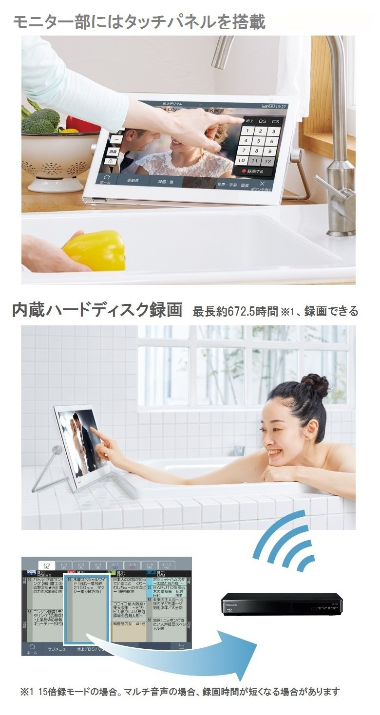 Amazon | パナソニック 10V型 液晶 テレビ プライベート・ビエラ UN
