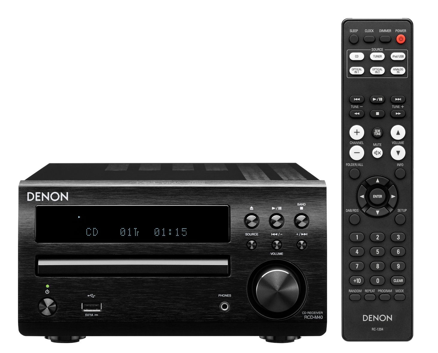 DENON RCD-M40 CDレシーバー Bluetooth機能搭載 DENON RCD-M40 CD