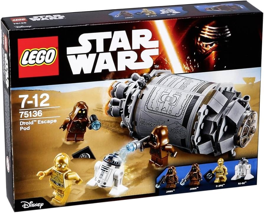 Amazon.co.jp: レゴ スター・ウォーズ ドロイドの脱出ポッド 75136