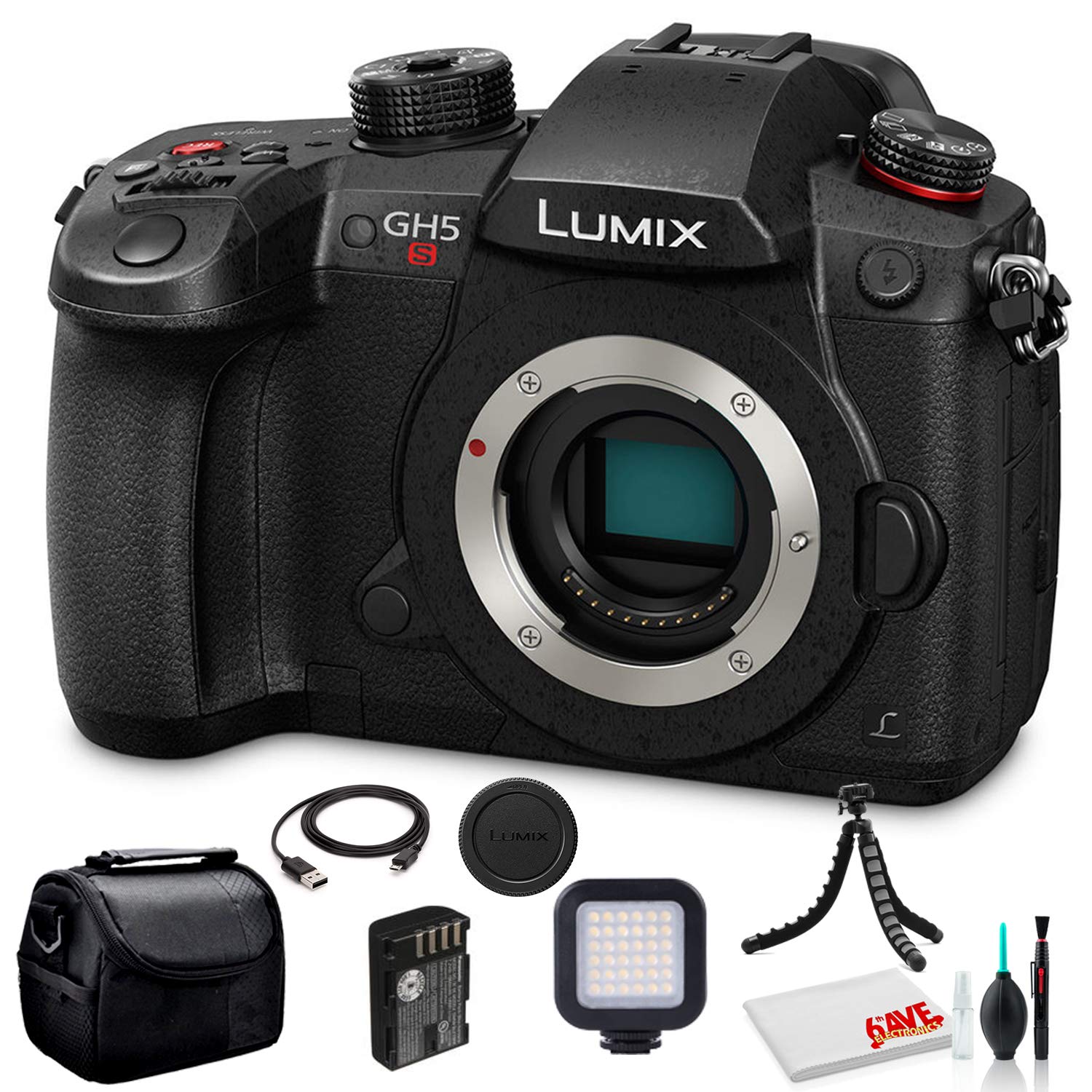 Amazon.com : Panasonic Lumix DC-GH5S Mirrorless Digital Camera (DC