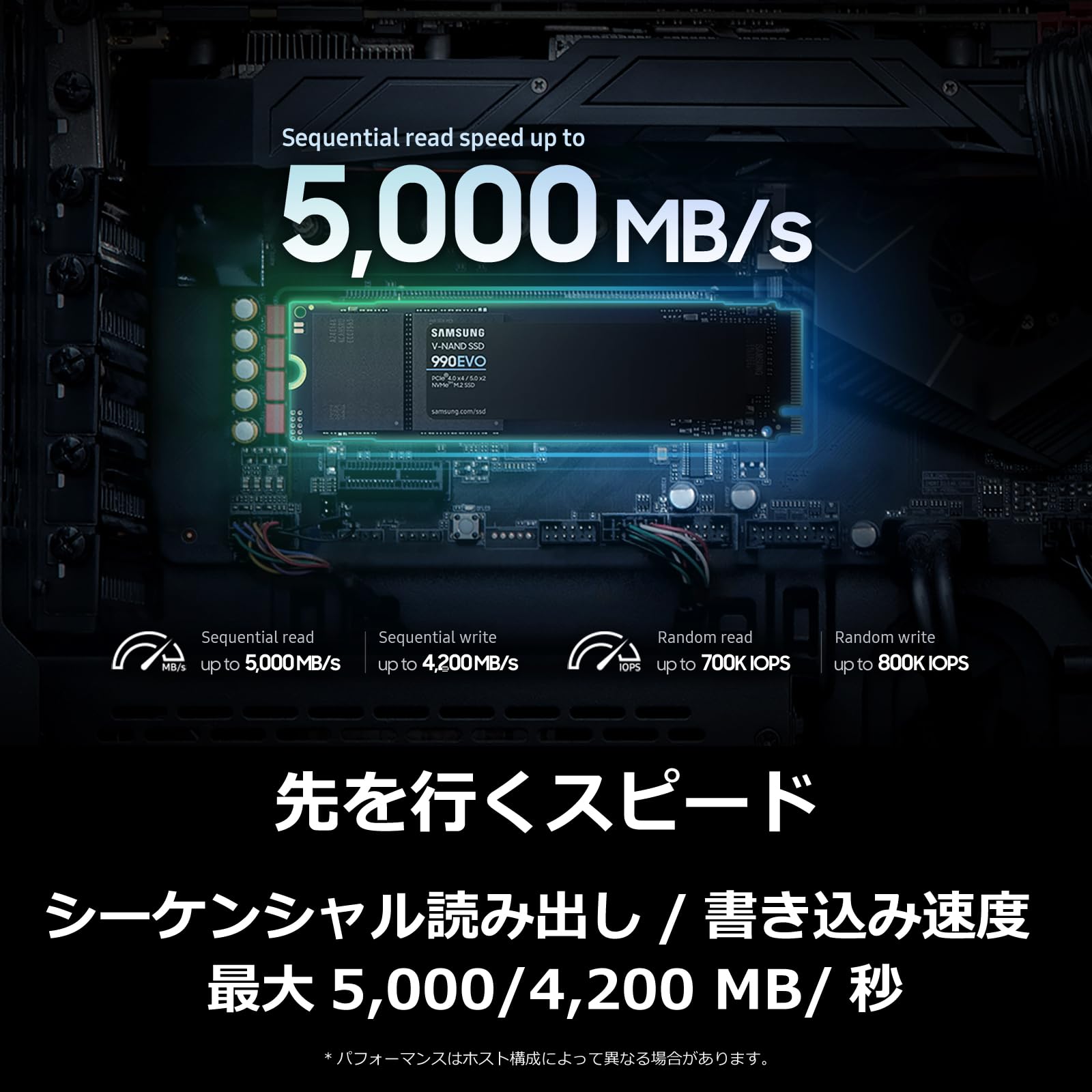 Amazon.co.jp: Samsung 990 EVO 1TB PCIe Gen 4.0 ×4 NVMe M.2 (2280