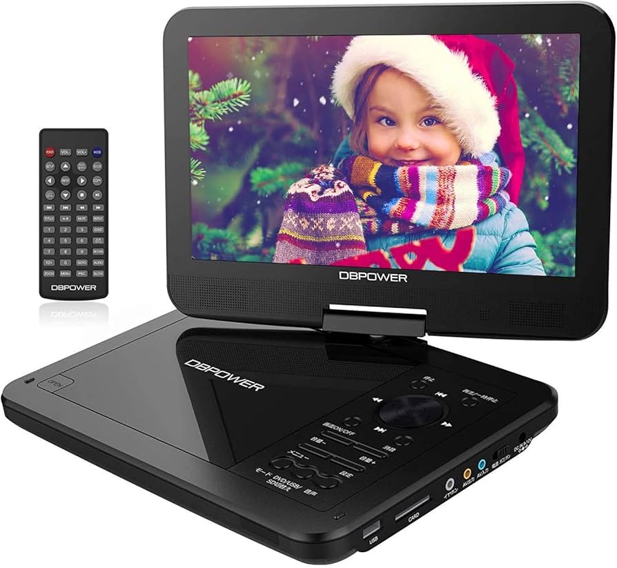 Amazon | DBPOWER ポータブルDVDプレーヤー 10インチ MK-101 ブラック