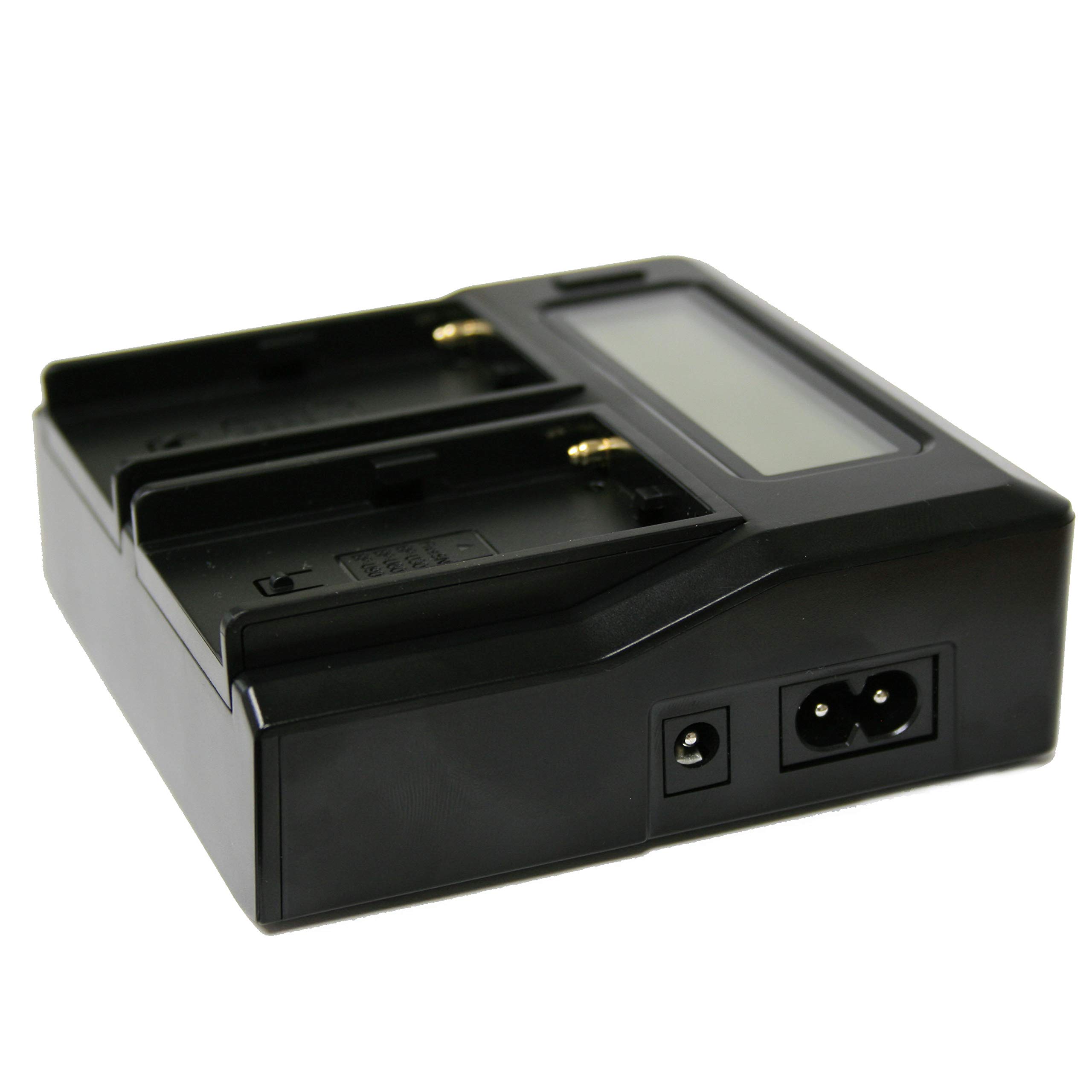 Amazon.com : Wasabi Power Dual LCD Battery Charger for Sony BC-U1