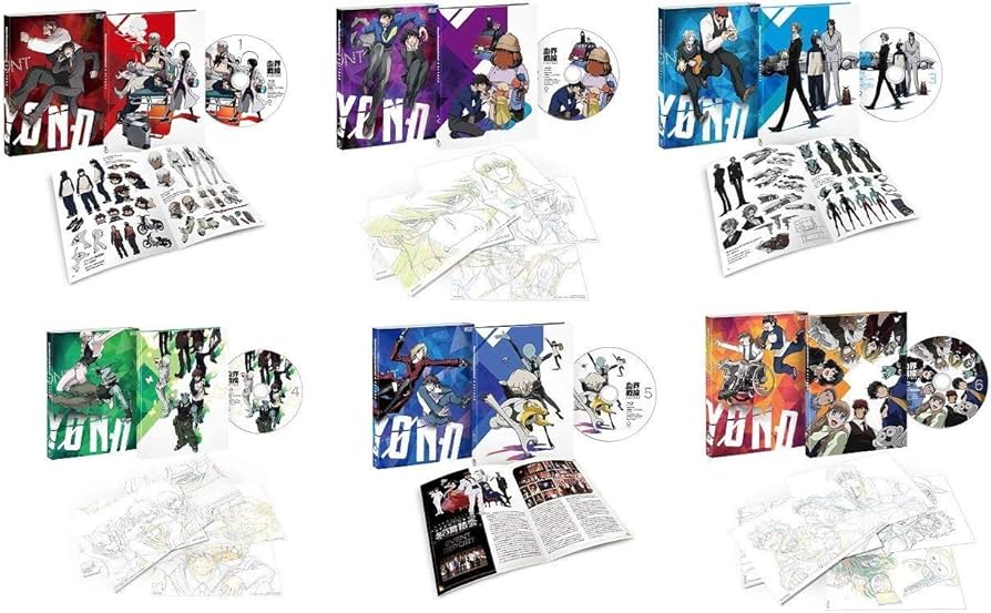 Amazon.co.jp: 血界戦線 & BEYOND [ブルーレイ] 全6巻セット (初回生産