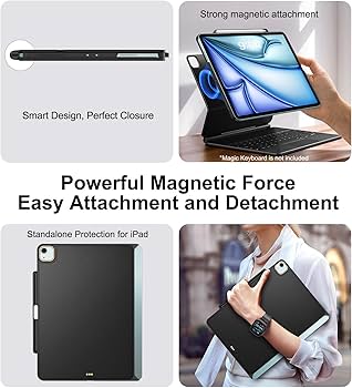 Amazon.com: Magic-Keyboard Compatible Case for iPad-Air 11 inch