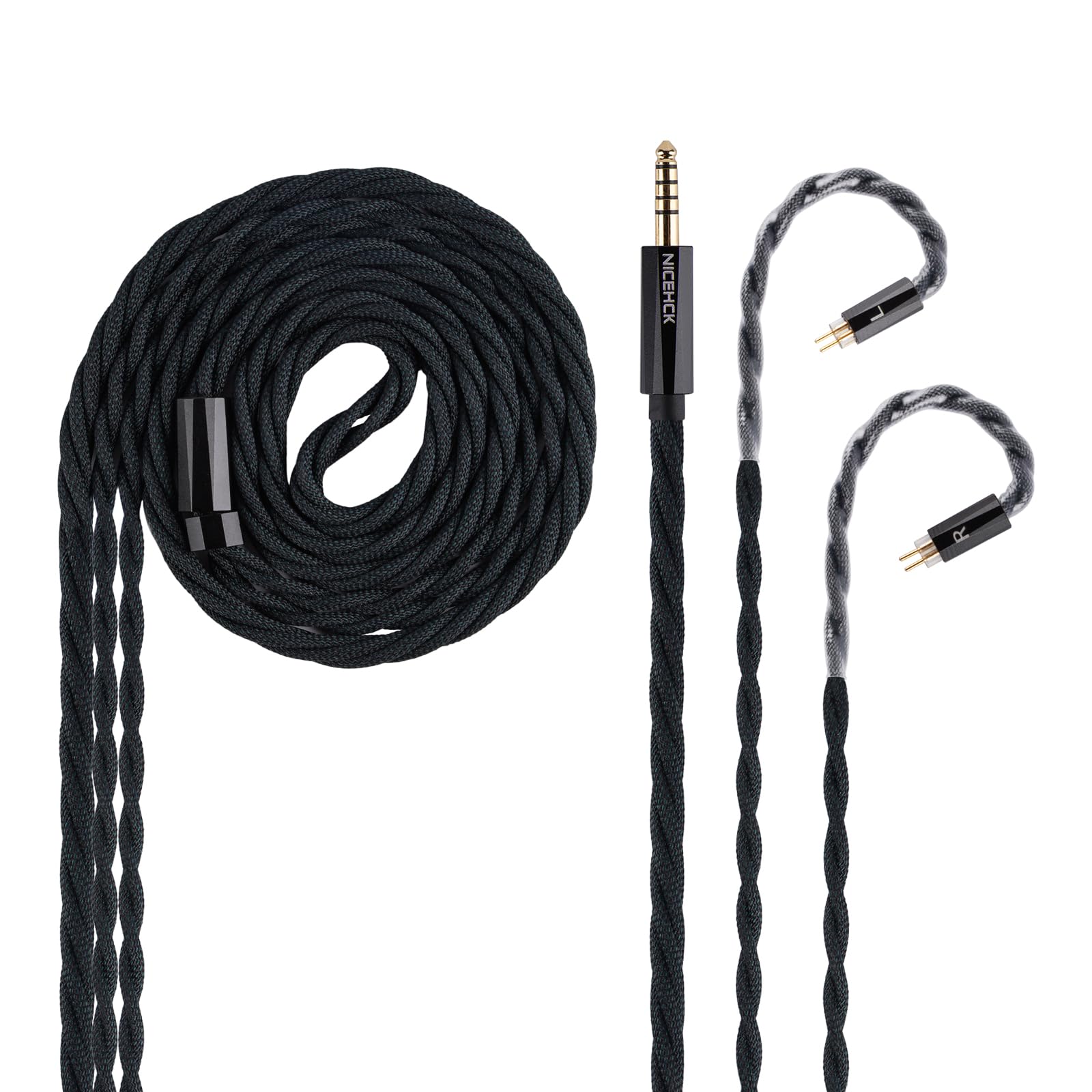 Amazon | NICEHCK MeetEva イヤホンリケーブル 0.78mm 2Pin 4.4mm 銀