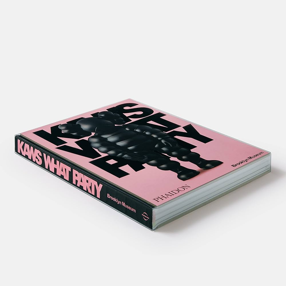 Amazon.com: KAWS: WHAT PARTY (Black on Pink edition