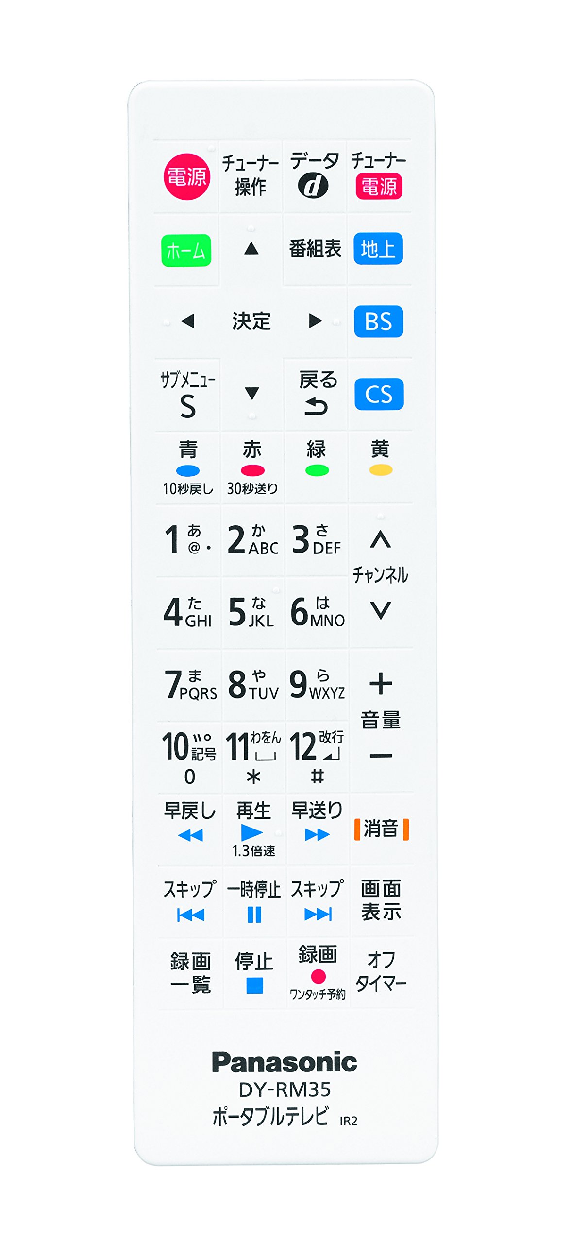 Amazon | パナソニック プライベート・ビエラ用 防水リモコン DY-RM35