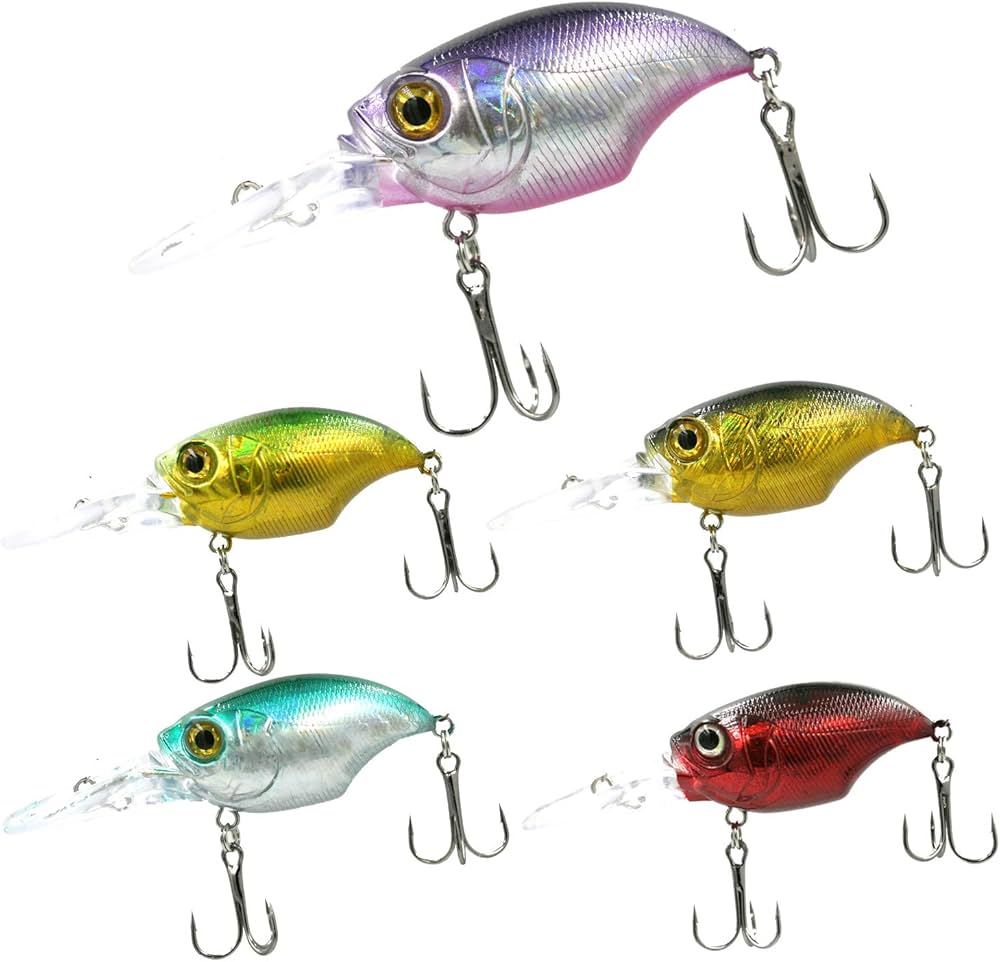 Amazon.co.jp: 釣り【Blue Ocean】ブラックバス ルアー クランク